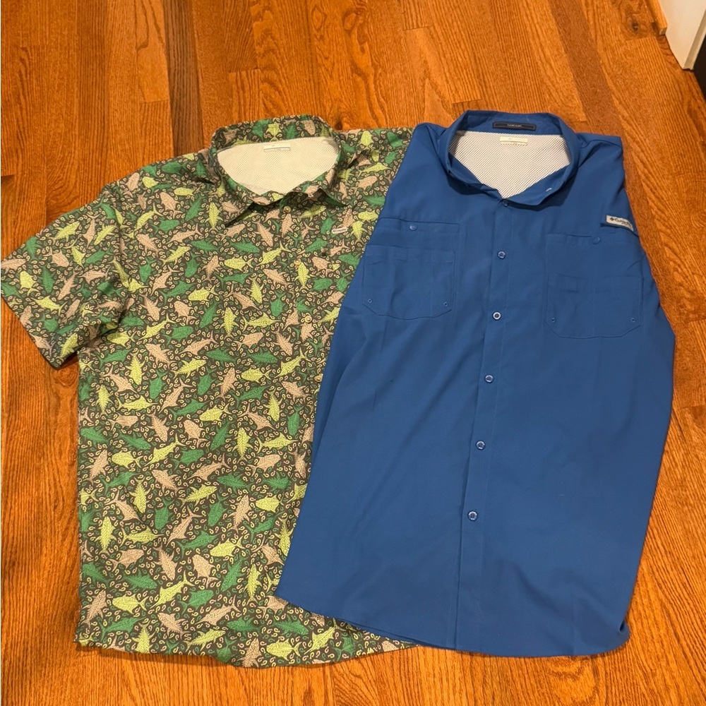 Columbia Fishing Shirts 3XLT